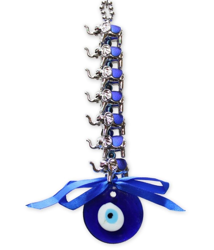     			Queen Collection Glass Evil Eye Fengshui