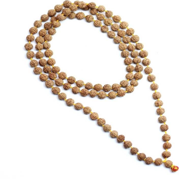     			Shivoham Rudraksha Mala 108+1 Beads (Lab Certified) 5 Face Rudraksha