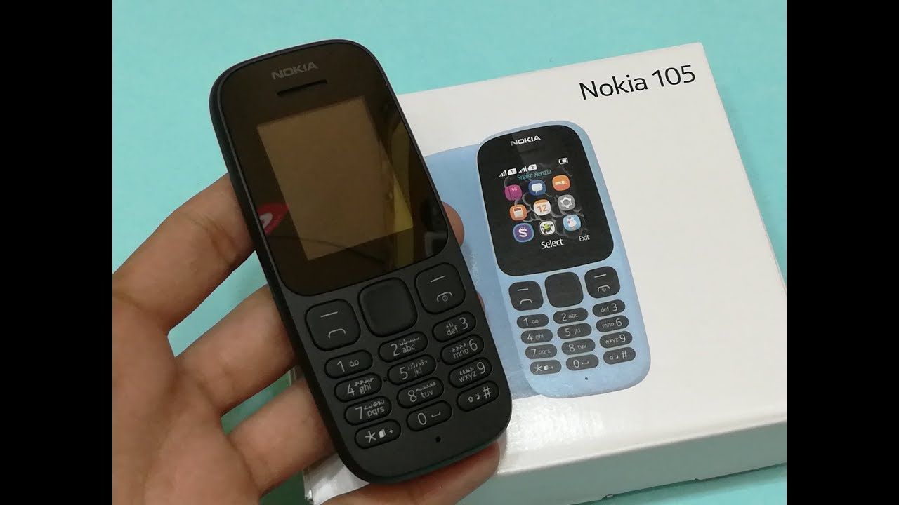 nokia 105 dual sim 2017 black