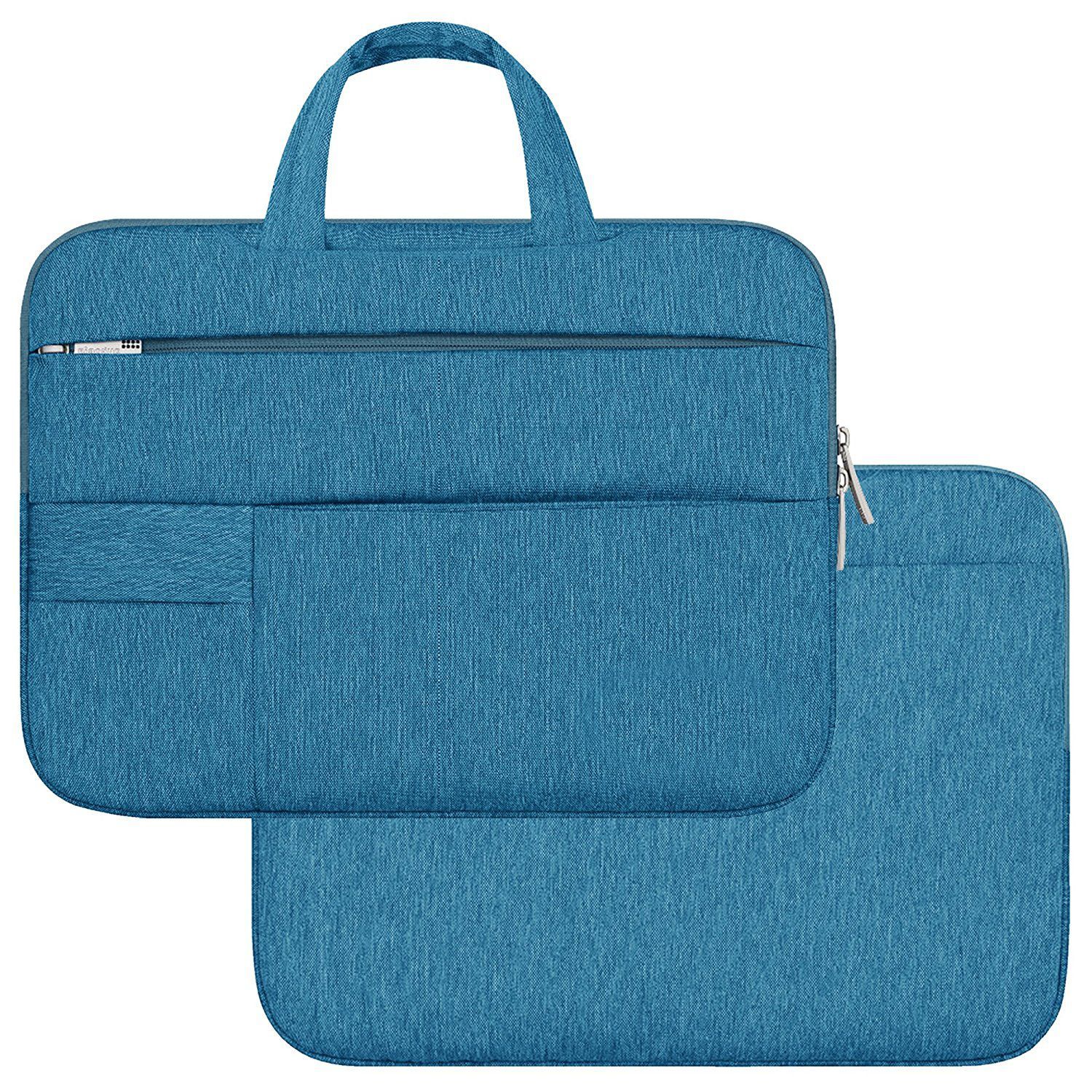 Probus canvas laptop bag sleeve for 14 inch blue buy probus canvas 