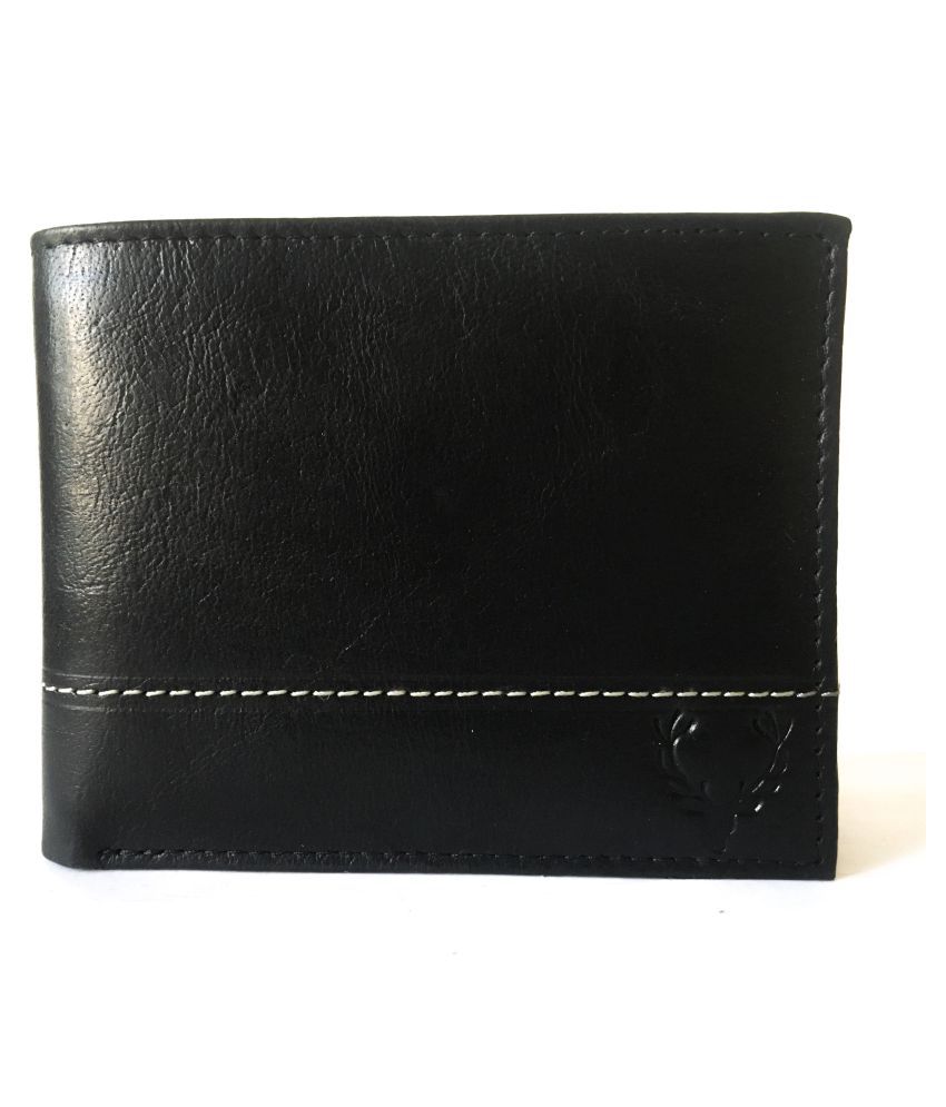Allen Solly Leather Black Formal Regular Wallet: Buy Online at Low ...