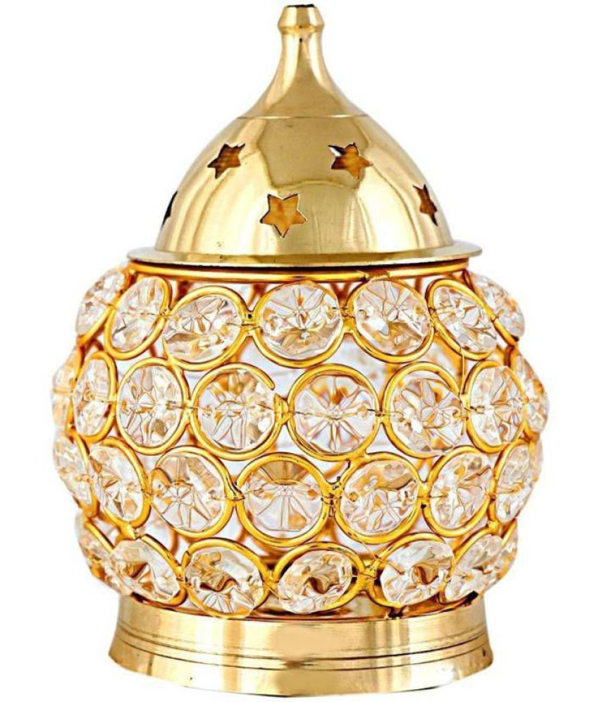     			God Devotee Brass Akhand Diya - Pack of 1