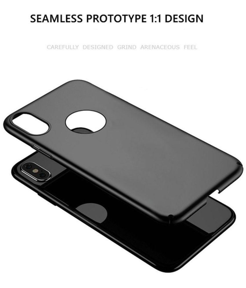 Xiaomi Redmi Note 5 Pro Plain Cases Wow Imagine Black Plain Back Covers Online At Low Prices 2681