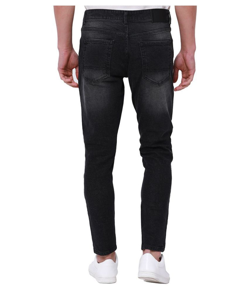 Highlander Black Slim Jeans - Buy Highlander Black Slim Jeans Online at ...