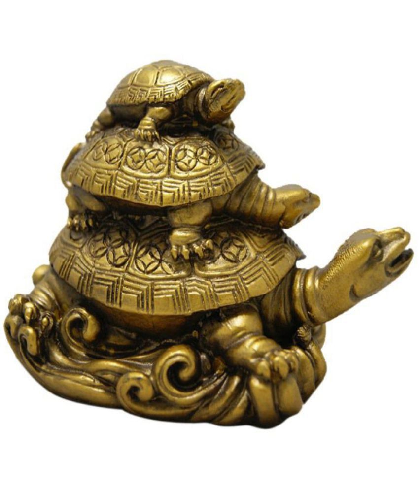     			King Collection Feng Shui Three Tiered Tortoises For Health Wealth And Luck