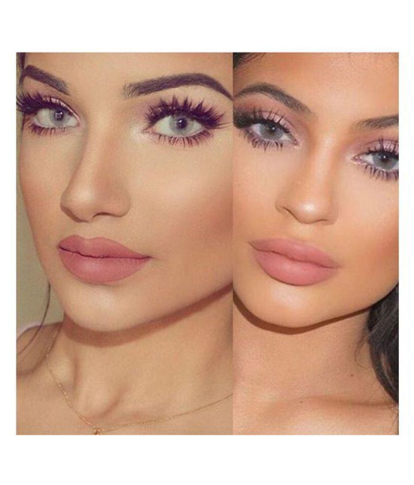 Huda Beauty Sterling Gray Lenss&Lip Set Liquid Lipstick ,Mac Smoothing