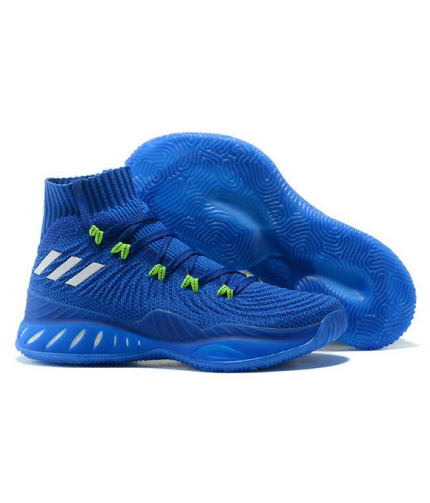 Adidas Crazy Explosive Blue Basketball Shoes - Buy Adidas Crazy ...