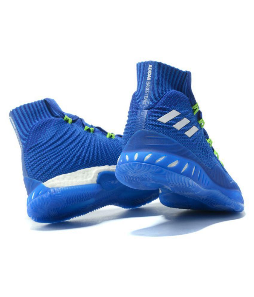 Adidas Crazy Explosive Blue Basketball Shoes - Buy Adidas Crazy ...