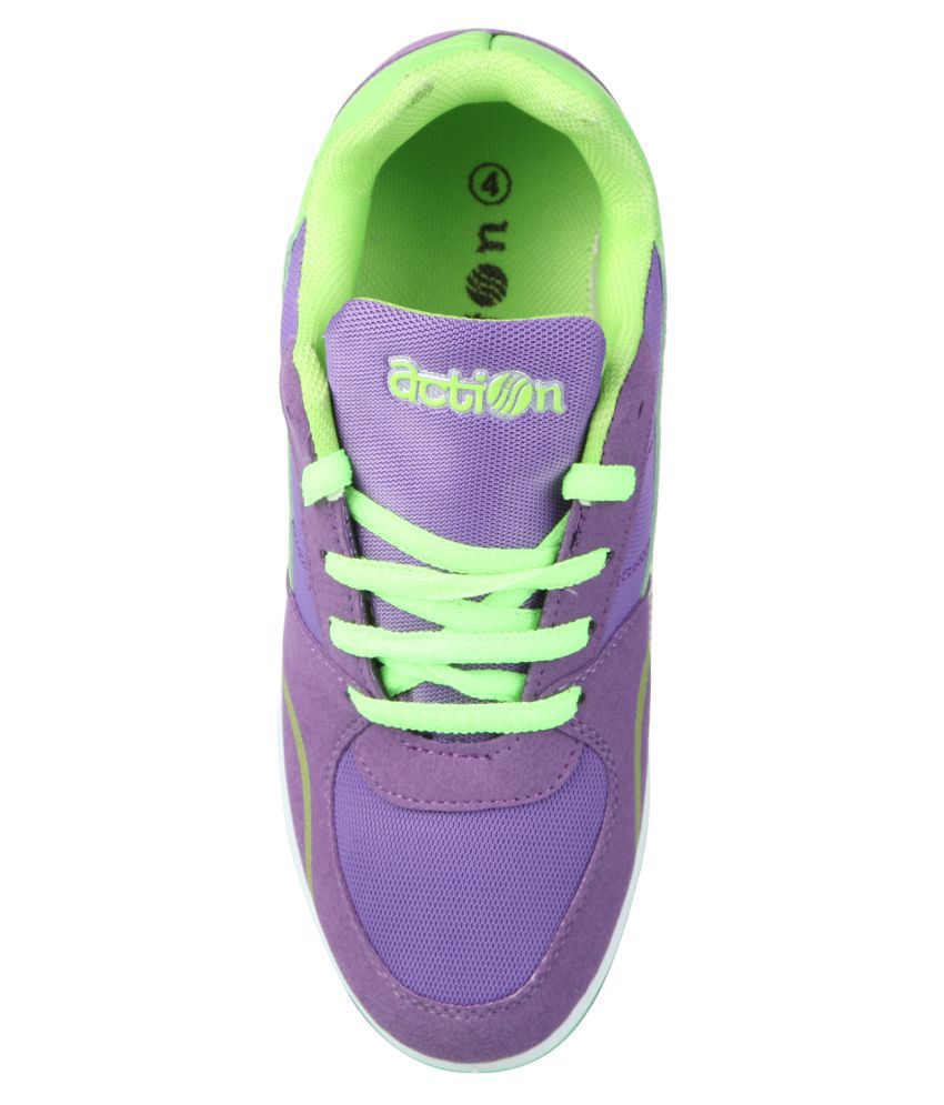 Action Purple Walking Shoes Price in India- Buy Action Purple Walking ...