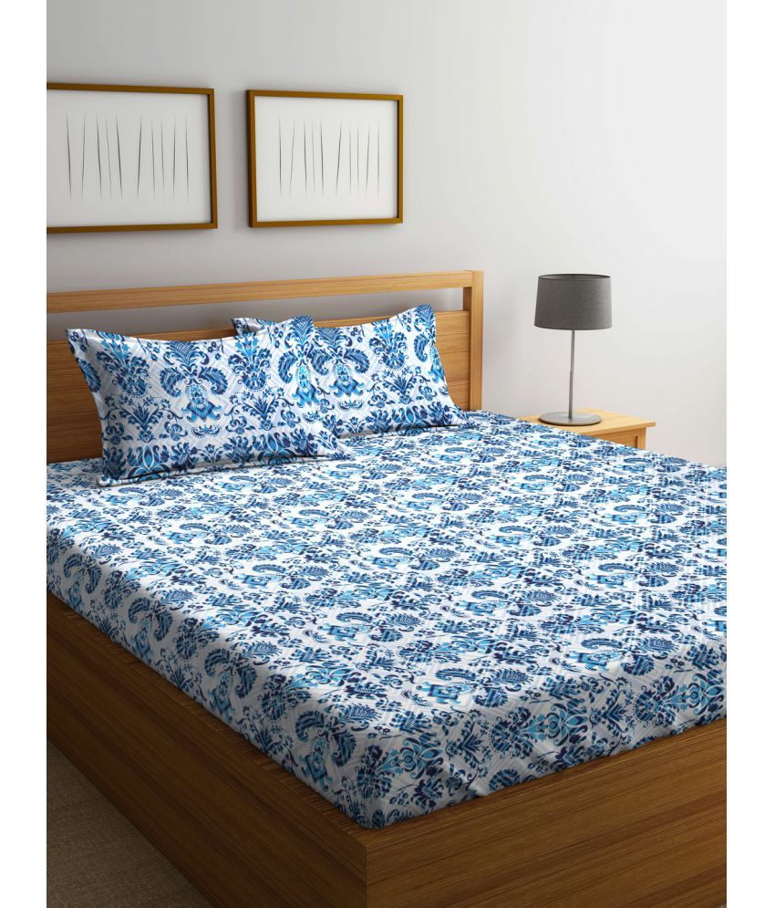 Bombay Dyeing Cotton Double Bedsheet with 2 Pillow Covers Buy Bombay