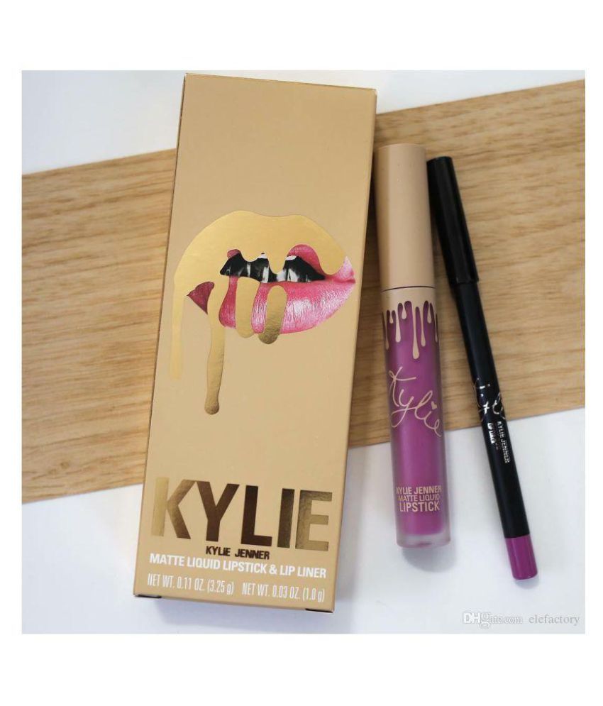Kylie Lip Gloss Liquid june bug & lip liner 3 gm Buy Kylie Lip Gloss