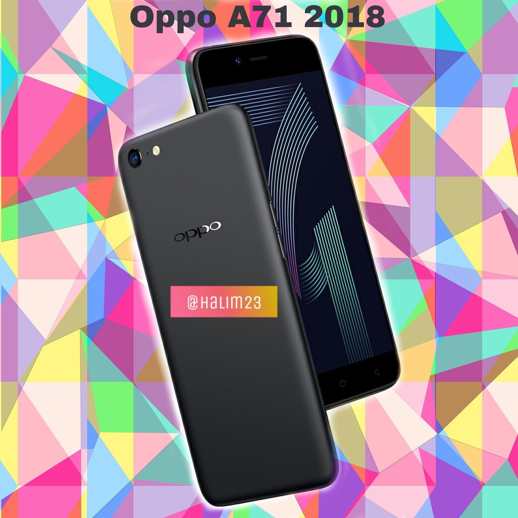 Oppo A71(2018 model) 3GB ( 16GB , 3 GB ) Black Mobile