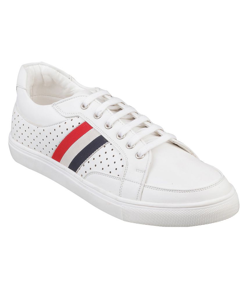 GENX METRO Men WHITE Synthetic Sneakers WHITE Casual Shoes - Buy GENX ...