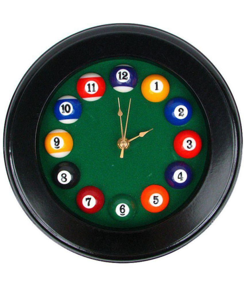 Часы мяч. Billiard Clock.