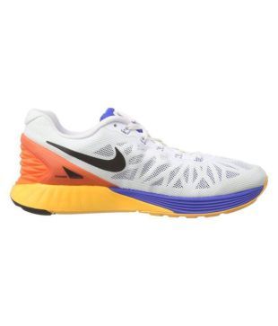 Nike Lunarglide 6 White Running Shoes Buy Nike Lunarglide 6 White Running Shoes Online At Best Prices In India On Snapdeal