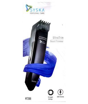 syska ultratrim ht200 beard trimmer