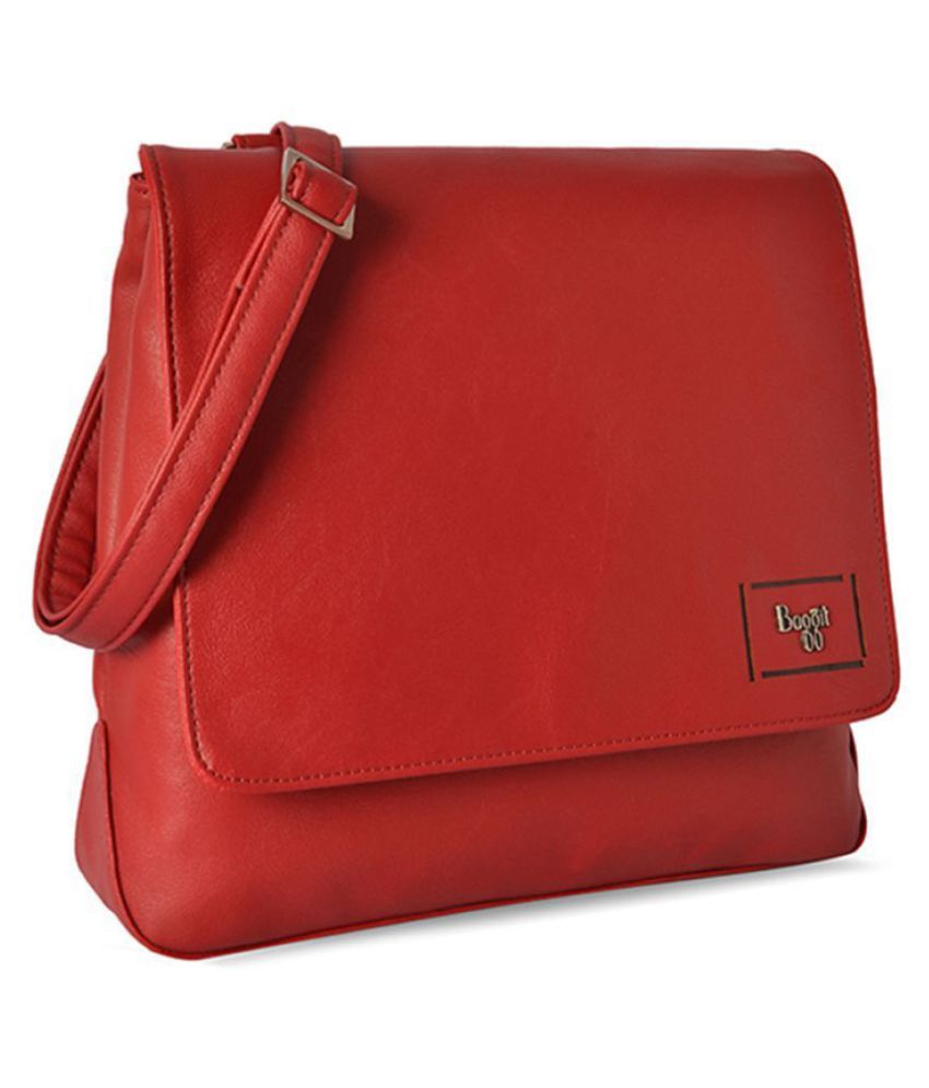 baggit red handbag