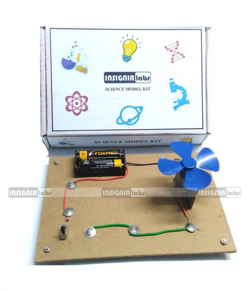 Electric Motorfan Onoff Control Science Working Model For - 