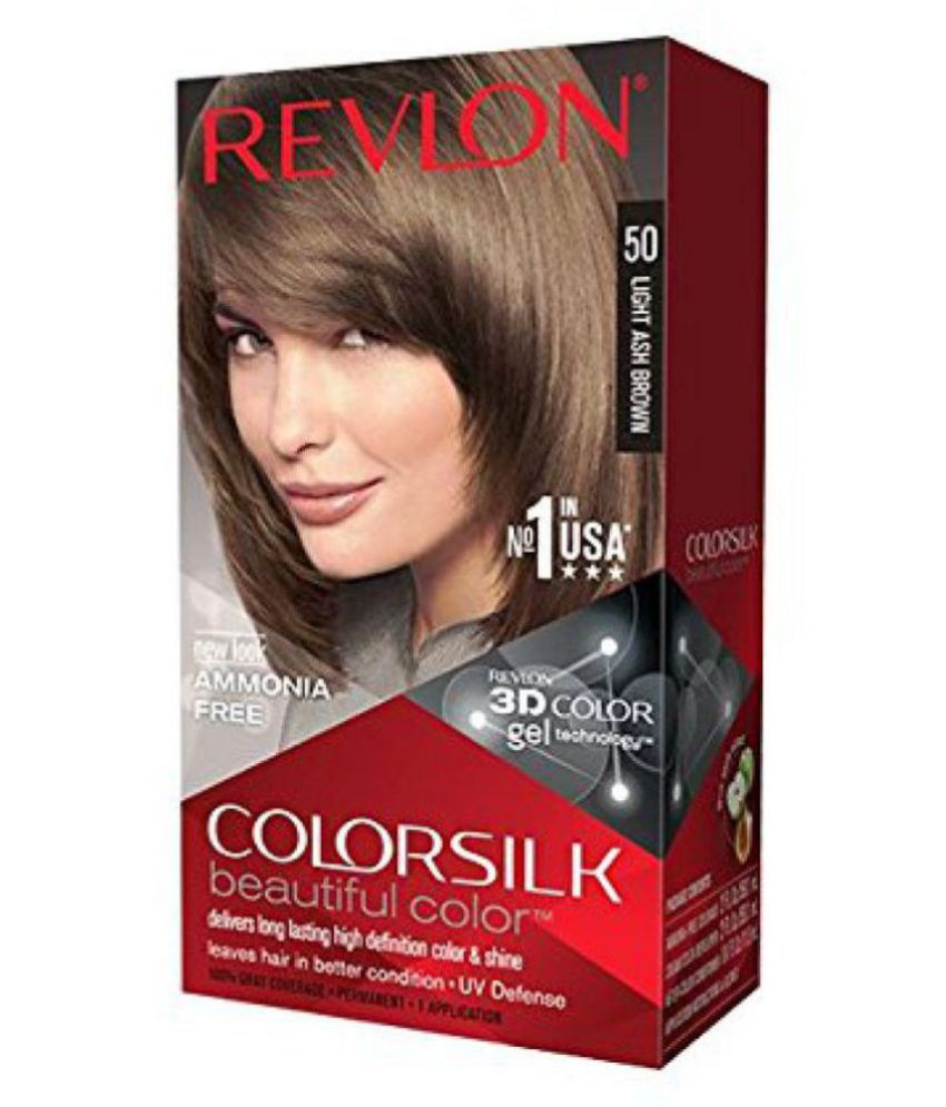 Revlon Permanent Hair Color Light Brown 1 gm Buy Revlon