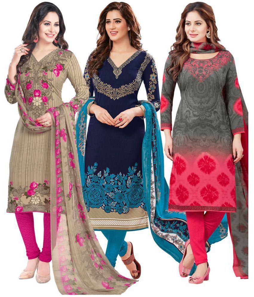 synthetic salwar material
