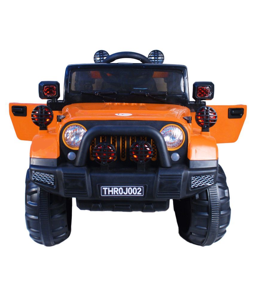 remote controlled jeep with rechargeable battery