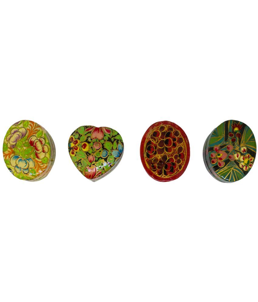 Paper Machi Product Multicolour Paper Sindoor Box - Pack of 4: Buy ...