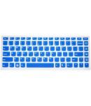 PcProfessional Blue Ultra Thin Silicone Gel Keyboard Cover for Lenovo Yoga 900 13.3 Laptop with Application Kit (Please Compare Ke