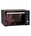 LG 27 to 32 Litres LTR MJ3286BRUS Convection Microwave Black