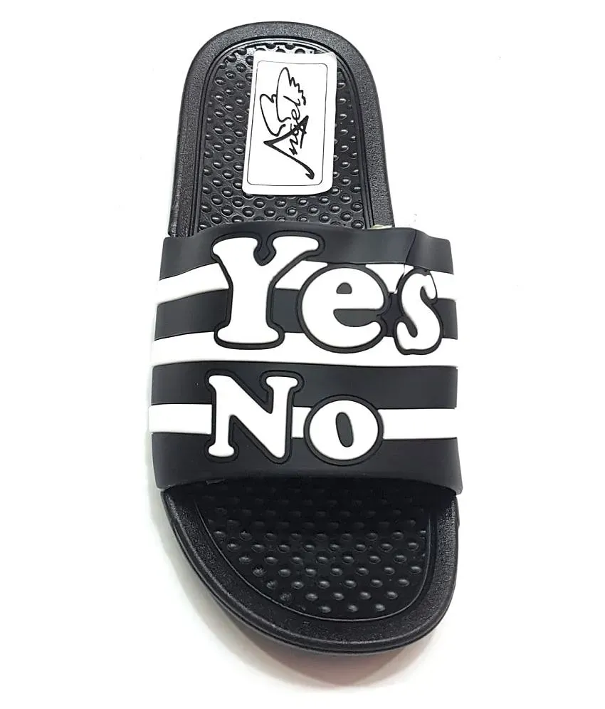 Buy online Black Solid Flip Flop from footwear for Women by Pampys