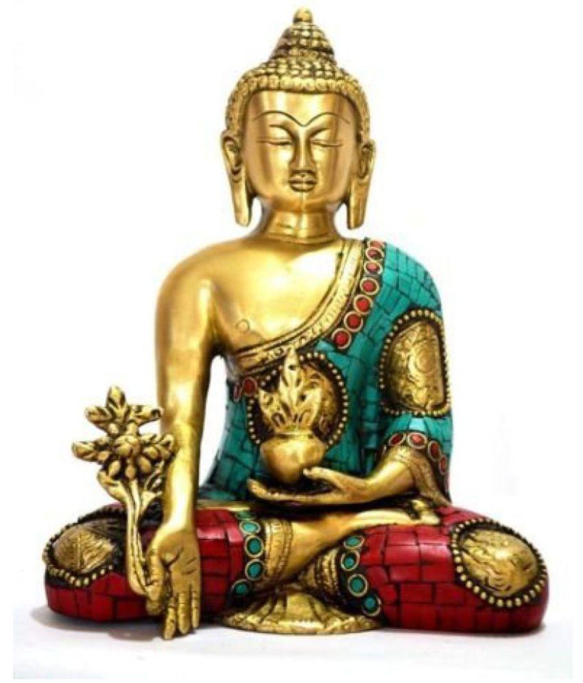 Collectible India Buddha Brass Idol: Buy Collectible India Buddha Brass ...