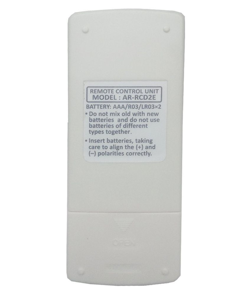 Buy Millimax Ar Rcd2e Ac Remote Control For Ogeneral White