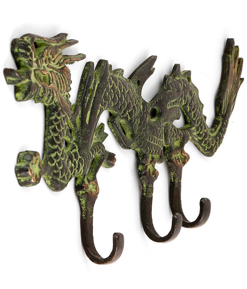 Antique Key Holder Brass Dragon Key Holder Wall Mount Home
