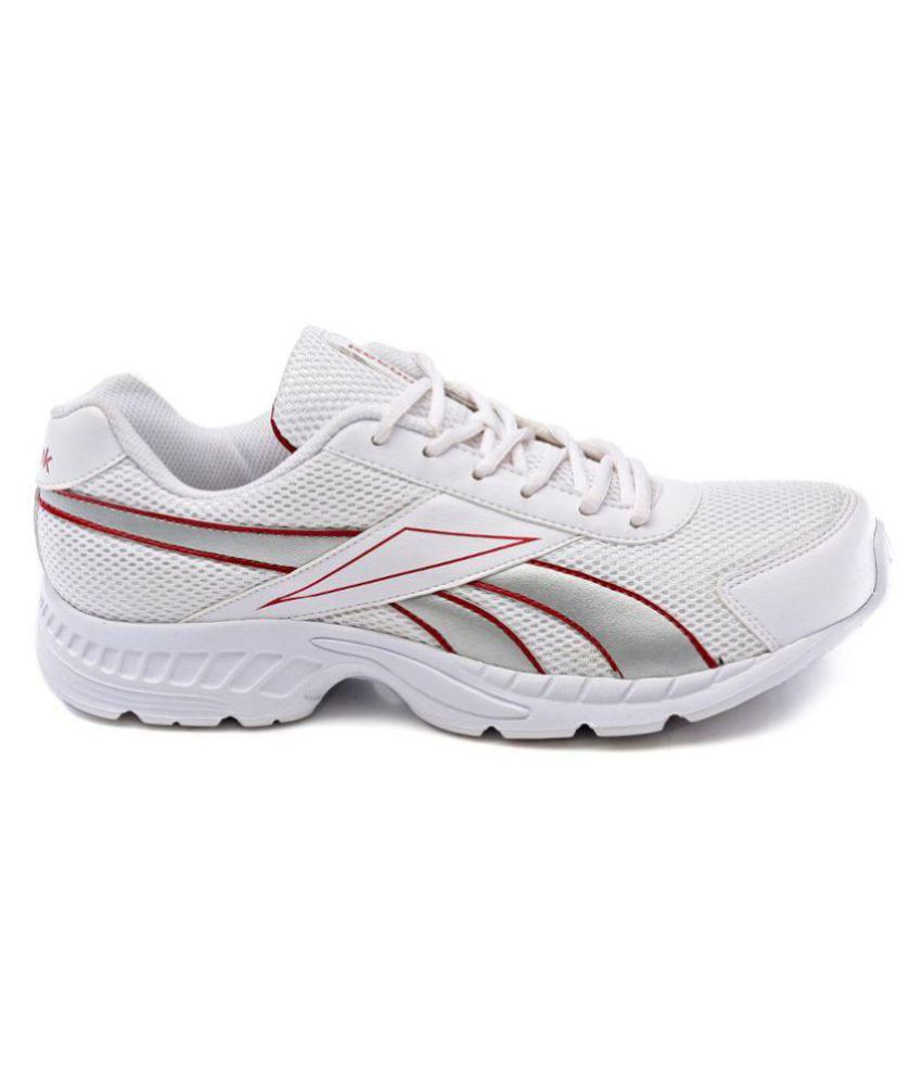 reebok acciomax white running shoes 