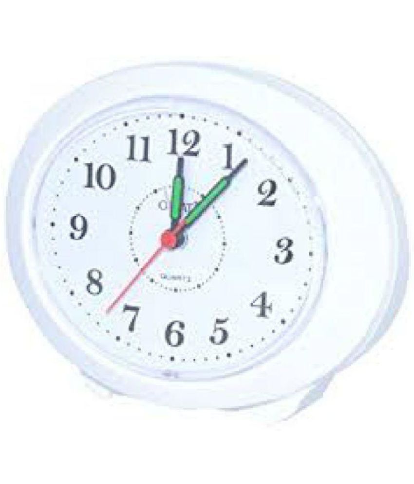 Orpat Analog PVC Circular Table Clock Pack of 1 Buy Orpat Analog PVC Circular Table Clock