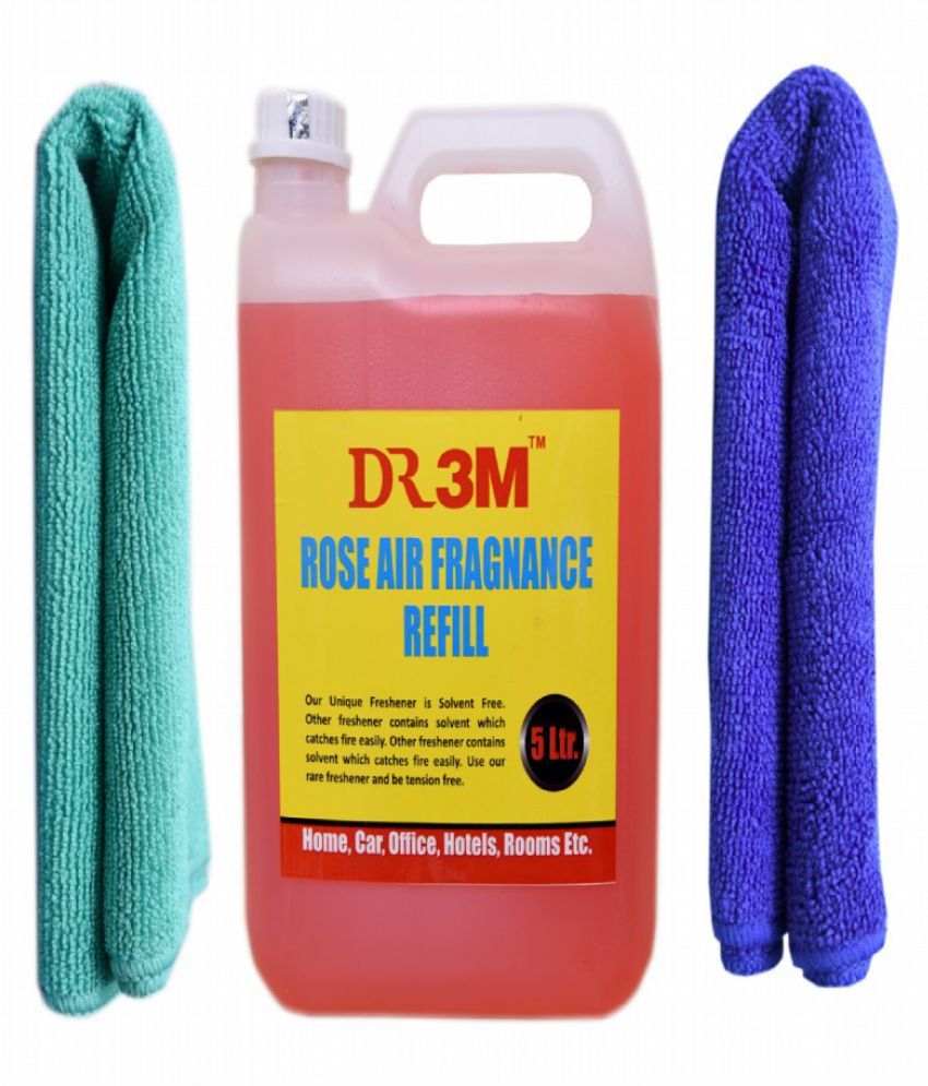 DR3M Car Perfume Fragrance Air Freshners + Car Care Combo