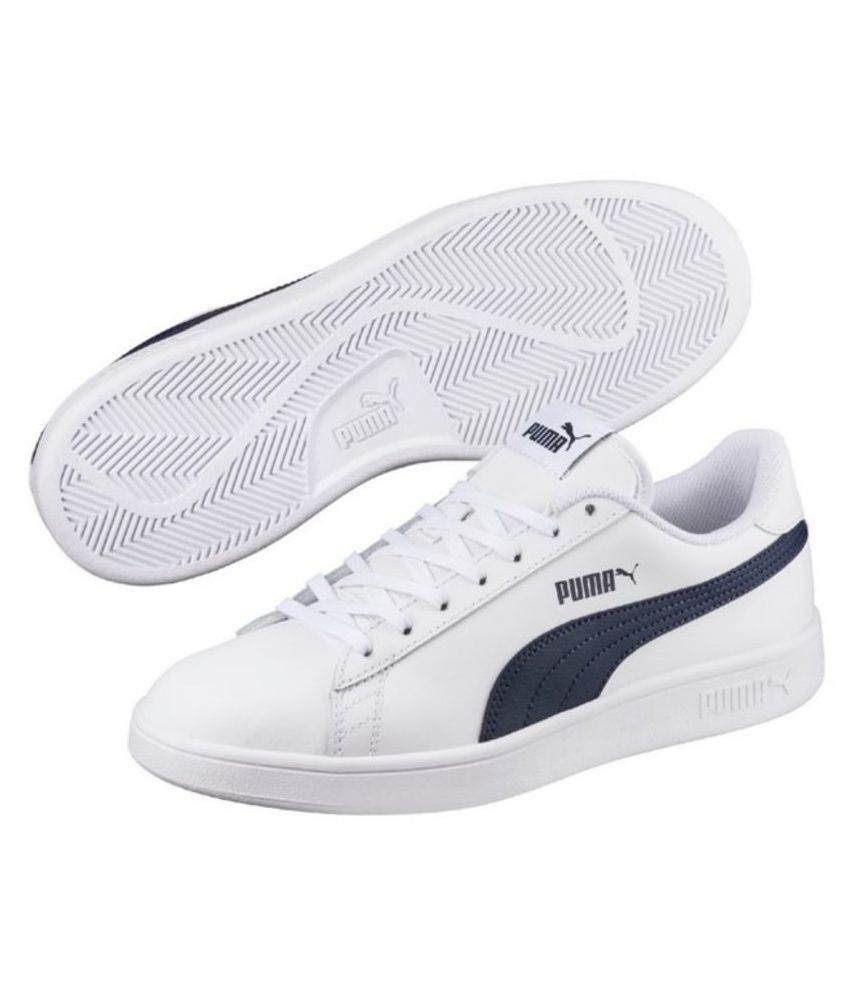 Puma Smash v2 L Sneakers White Casual Shoes - Buy Puma Smash v2 L ...