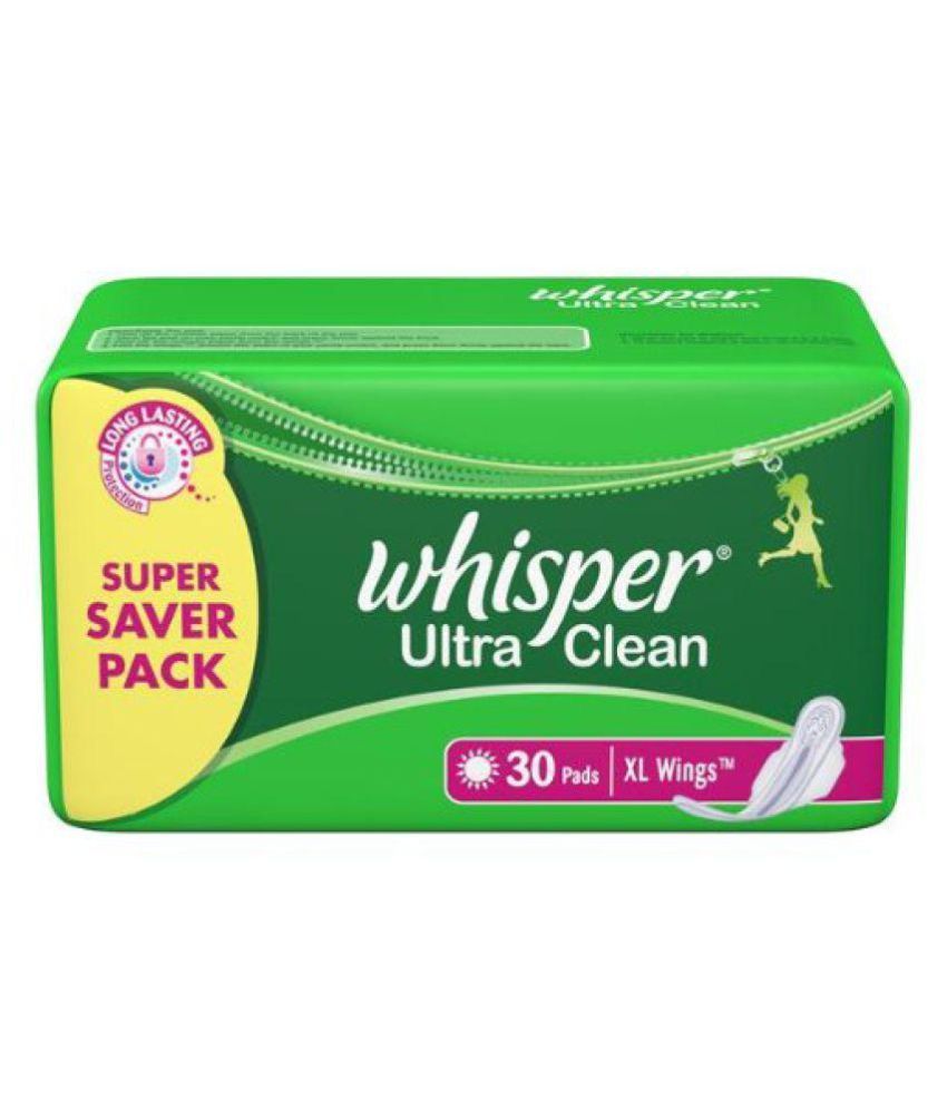 Whisper Large 30 Sanitary Pads: Buy Whisper Large 30 ...