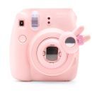 Cute Bunny Selfie And Close Up Lens Shot Mirror For Fujifilm Instax Mini 8 Mini 9 Polaroid PIC-300 Hellokitty Instant Camera (Pink