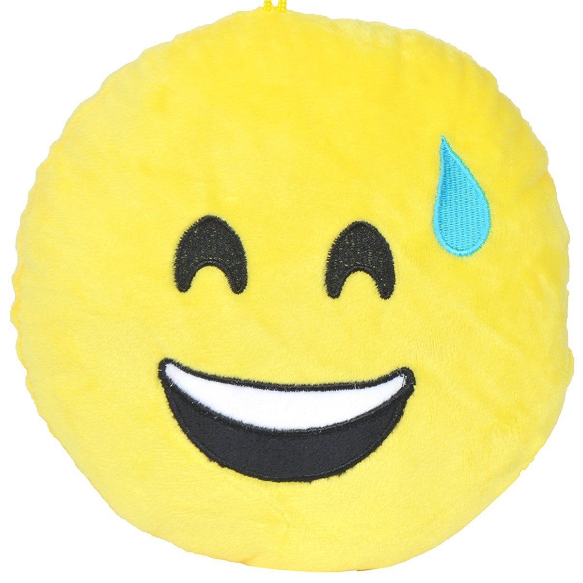 Creativevilla Sweet Smile Emoticon Hangable Plush Soft Toy Cushion 28