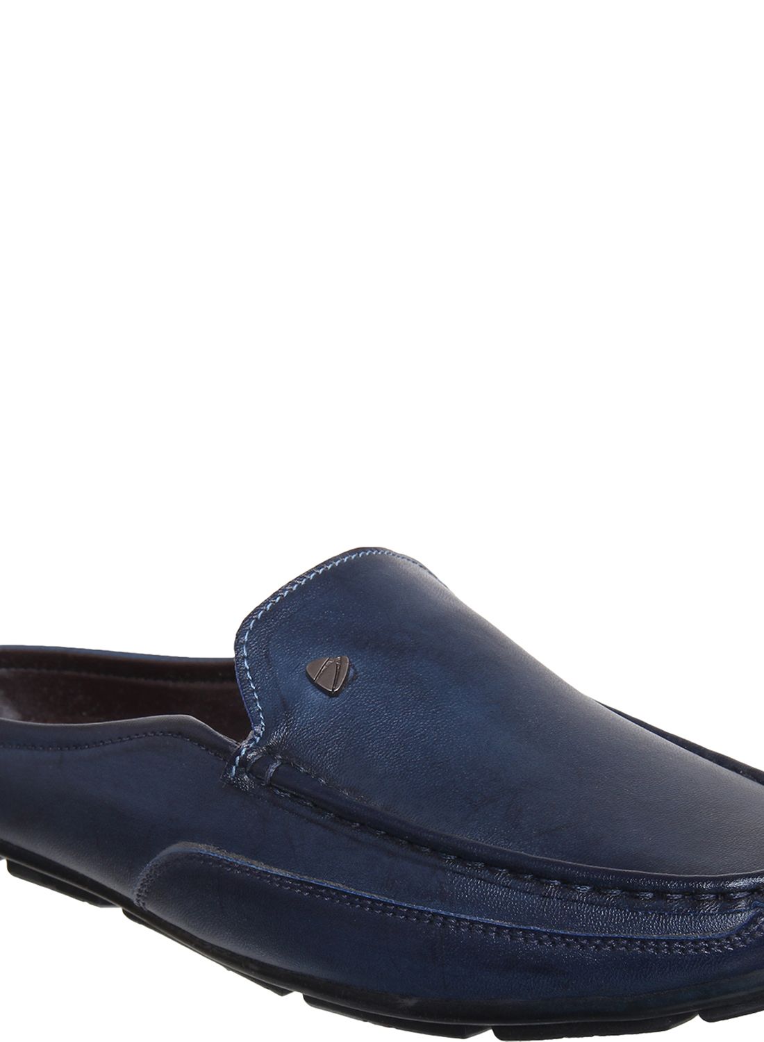 next navy loafers