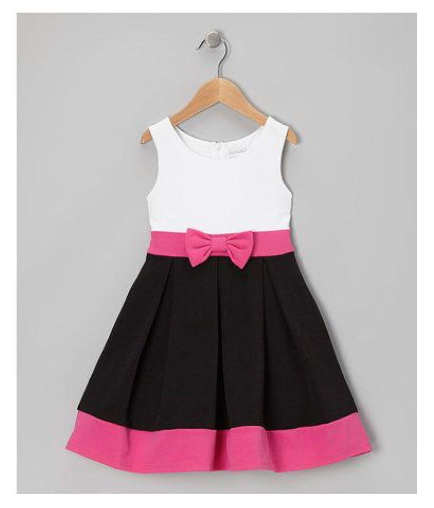 box pleated frock for ladies