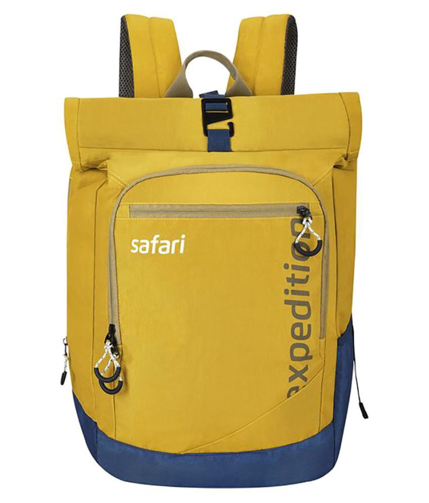 safari yellow bag