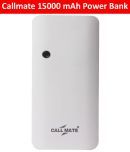 Callmate P3 15000 -mAh Li-Ion Power Bank White