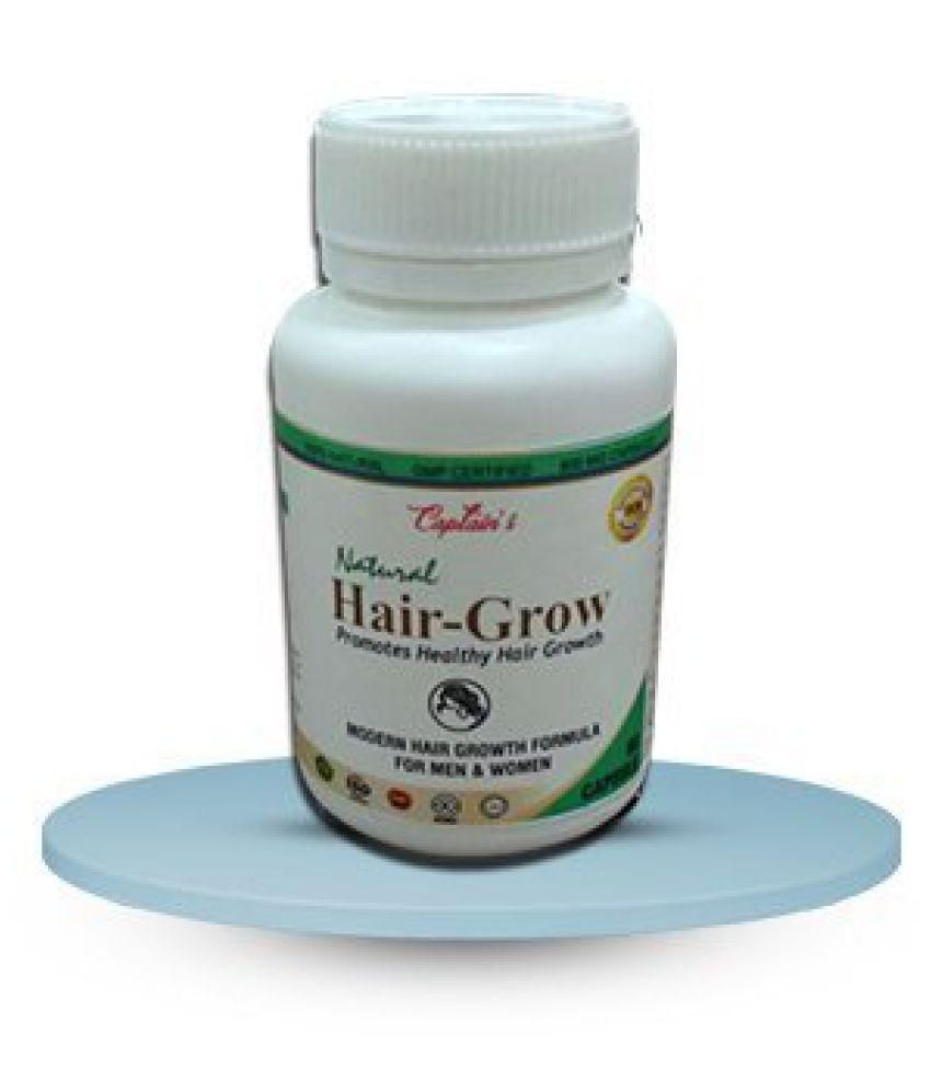 Natural Ayurveda Hair Regrow 60 Caps For Natural Hair Healthy