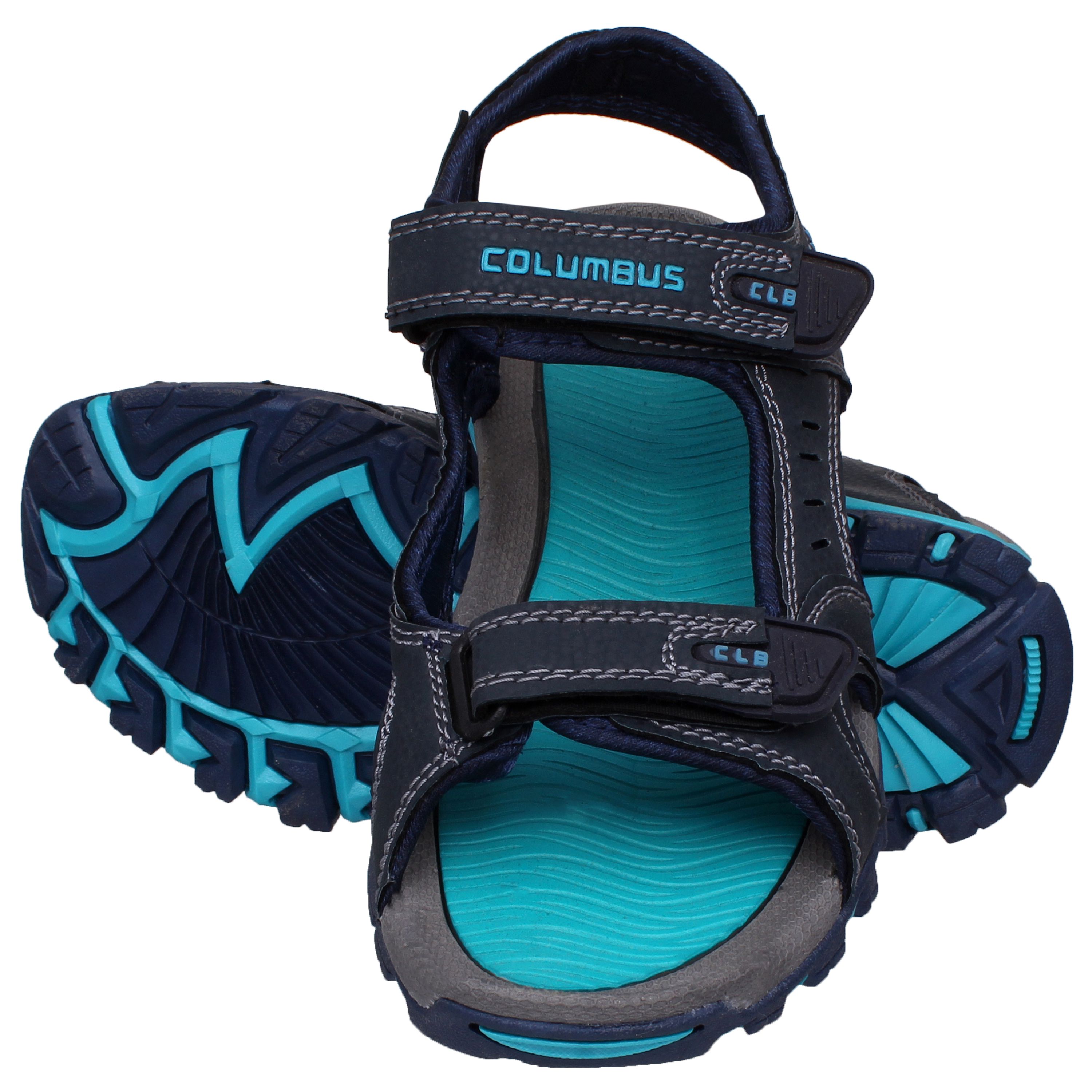 Columbus Navy Sandals - Buy Columbus Navy Sandals Online at Best Prices ...