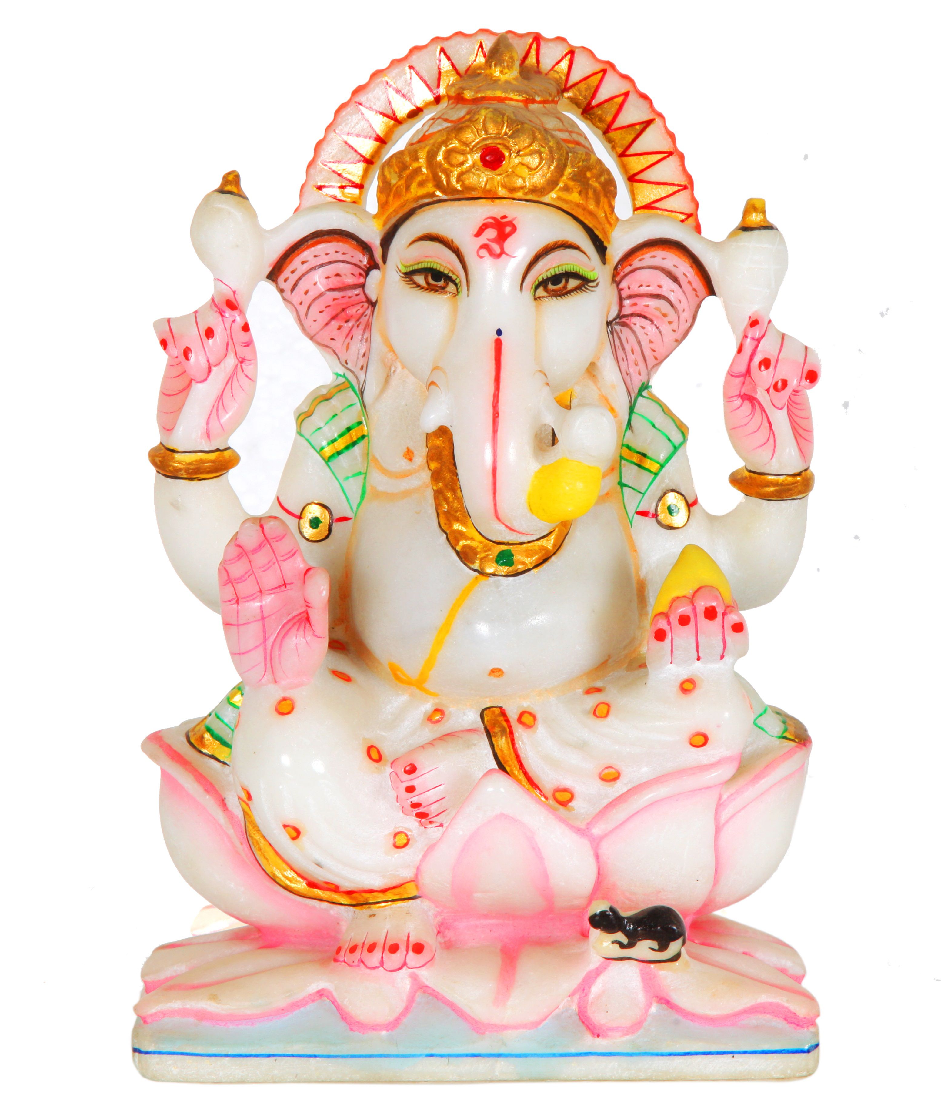 Mahaveer Creation Gajanan Maharaj Marble Idol: Buy ...