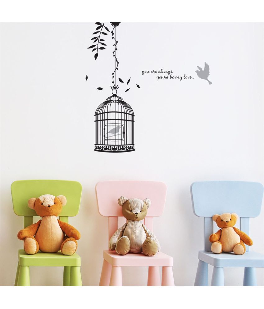 Admire Bird Cage With Quote For Kids Room Motivational Quotes - wre cage decal roblox