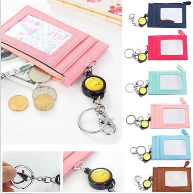 Business Credit Id Badge Card Holder Coin Purse Retractable Reel Keychain Gift Portatarjetas Kartenhalter Buy Online At Low Price In India Snapdeal