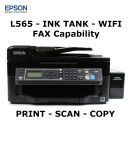 Epson L565 Multifunction (Print,Scan,Copy,Wifi) Wireless Ink Tank Printer