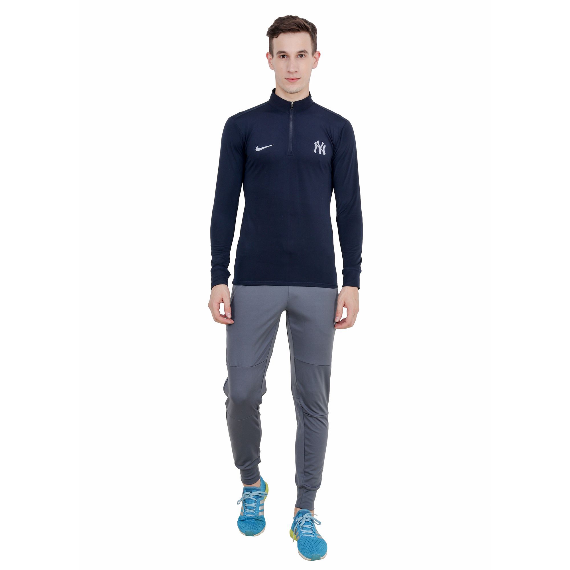 navy blue lycra shirt